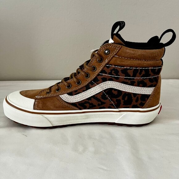 VANS Sk8-Hi MTE-2 Insulated, Chipmunk Leopard, Womens 11 / Mens 9.5 ✨ BRAND NEW - Picture 3 of 8